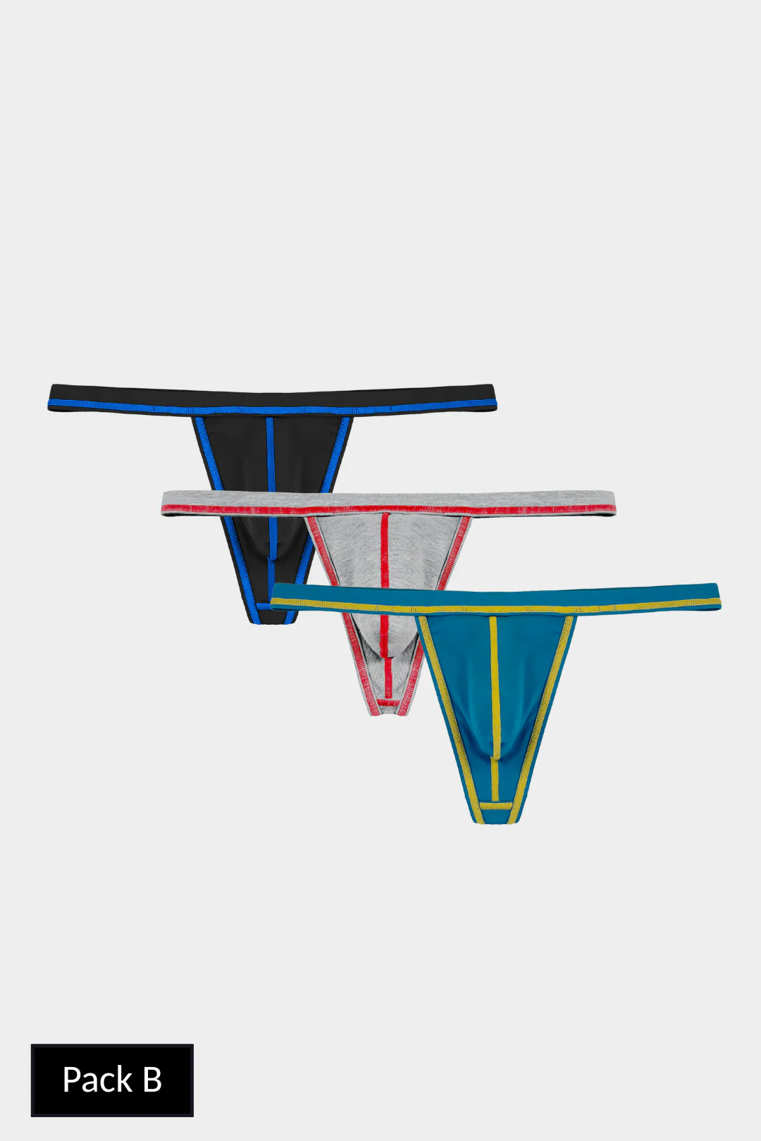 3 Pack ACCENT Thong - Image 3