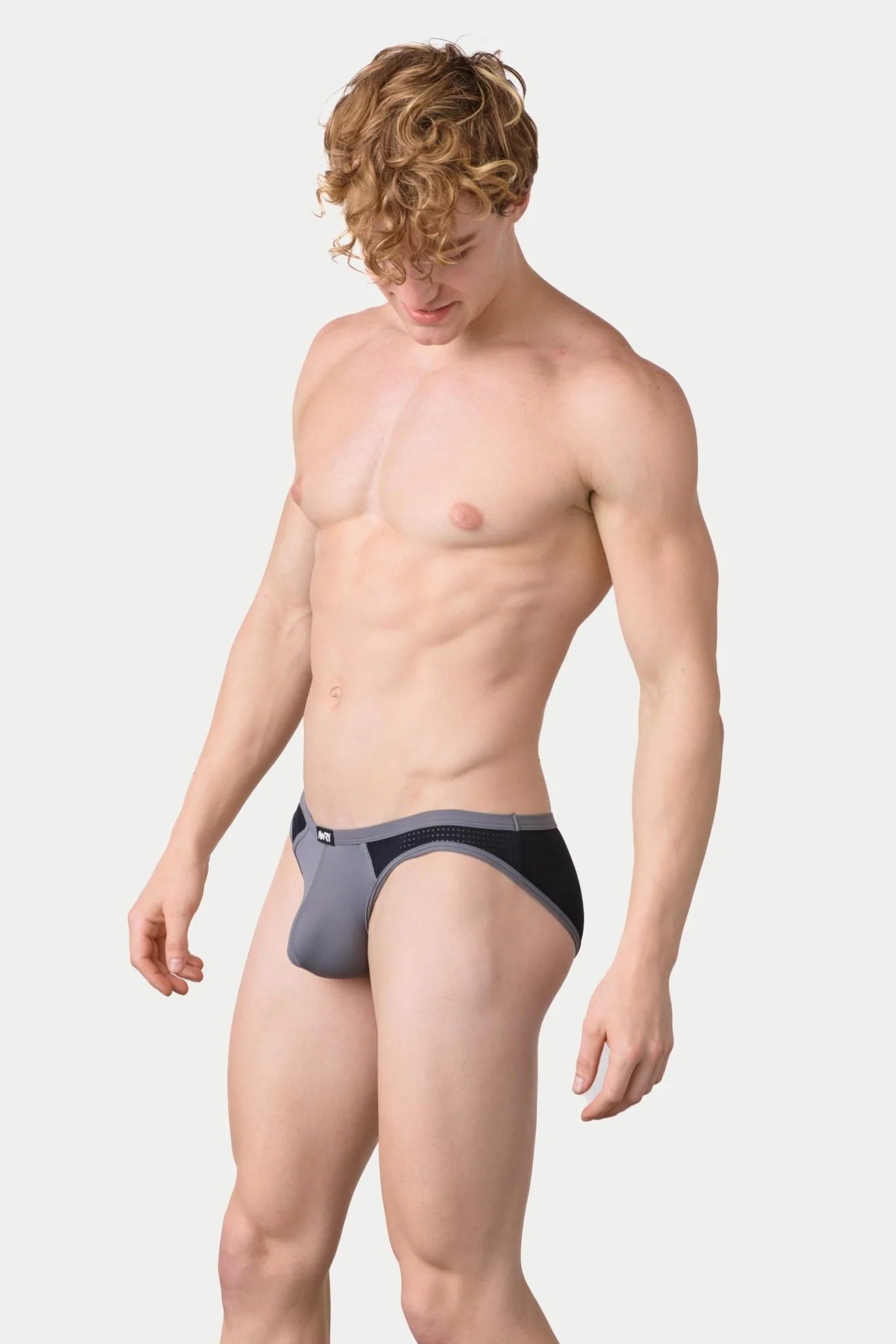 AERO Bikini Briefs - Gray - Image 3
