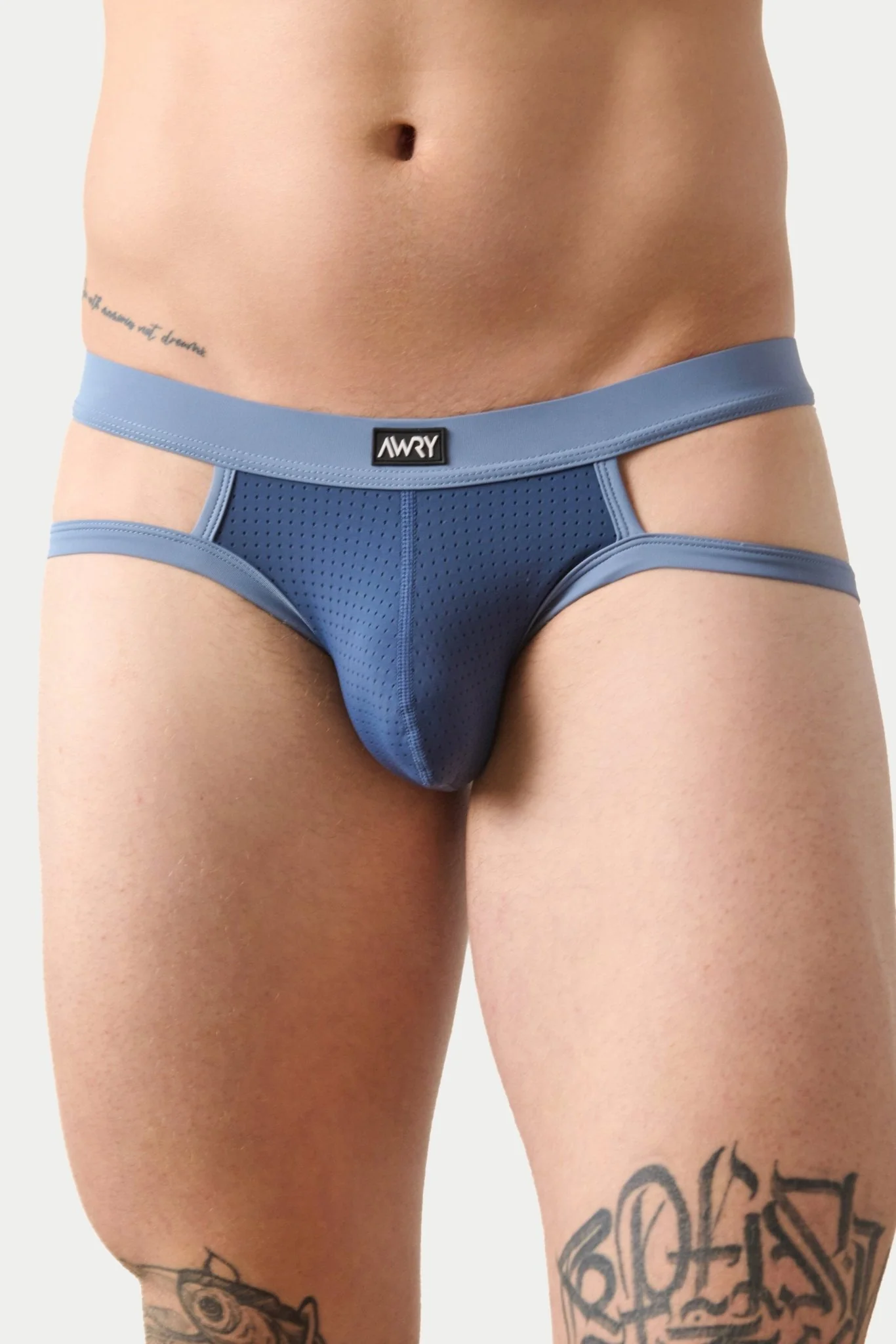 AERO Strap Briefs - Blue - Image 6