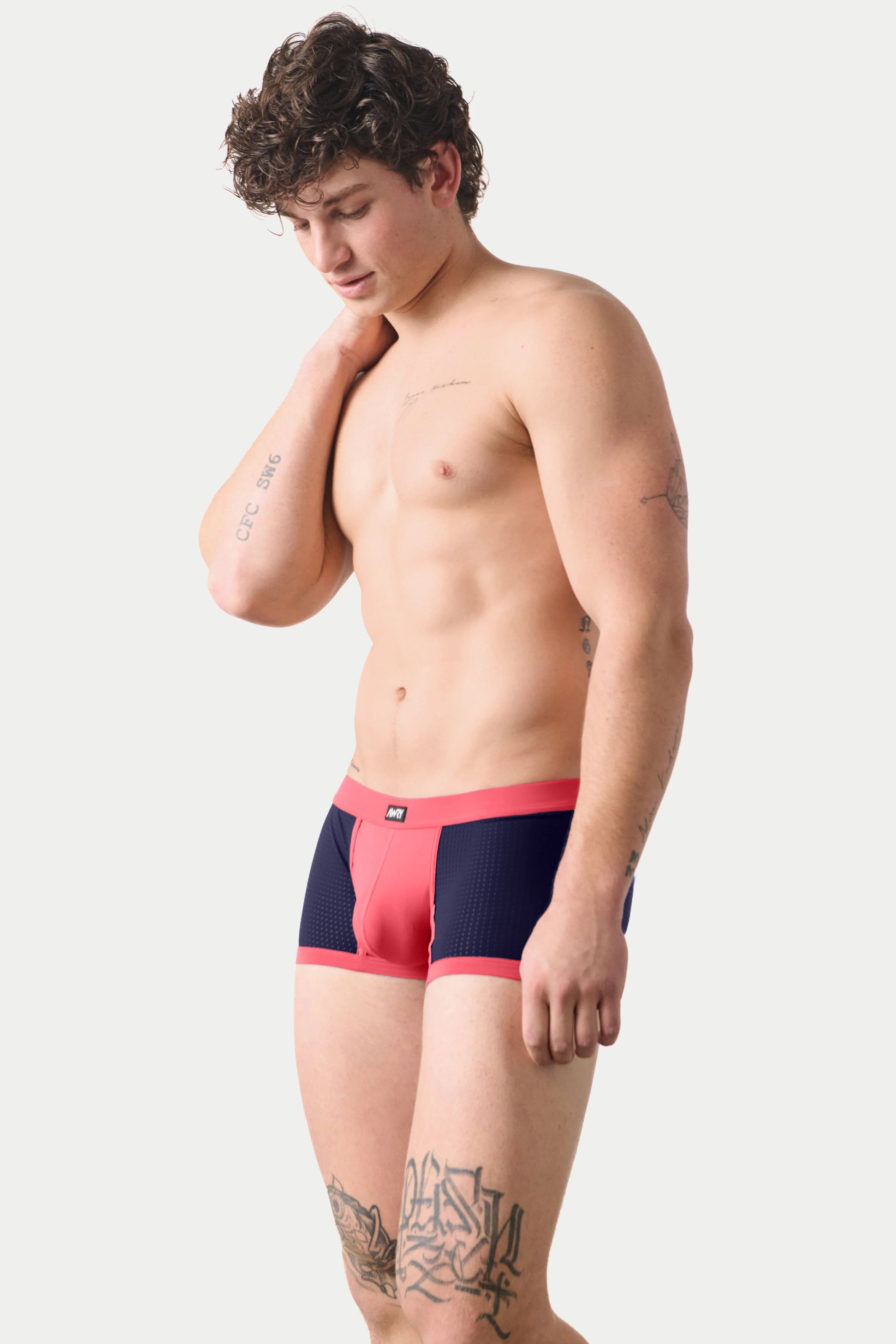 AERO Thong Trunks - Deep Indigo - Image 4