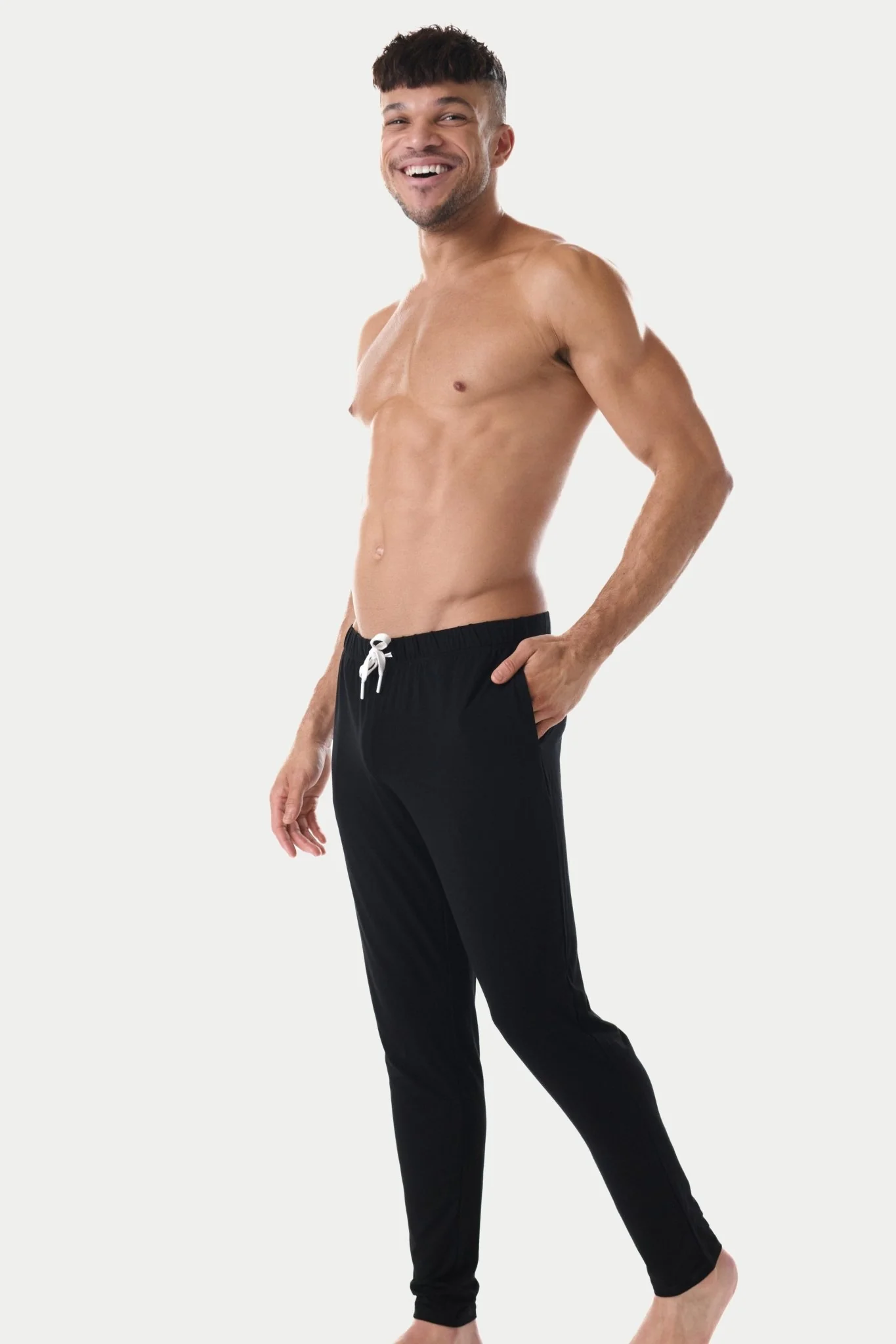 CLOUD Lounge Pants - Black - Image 3