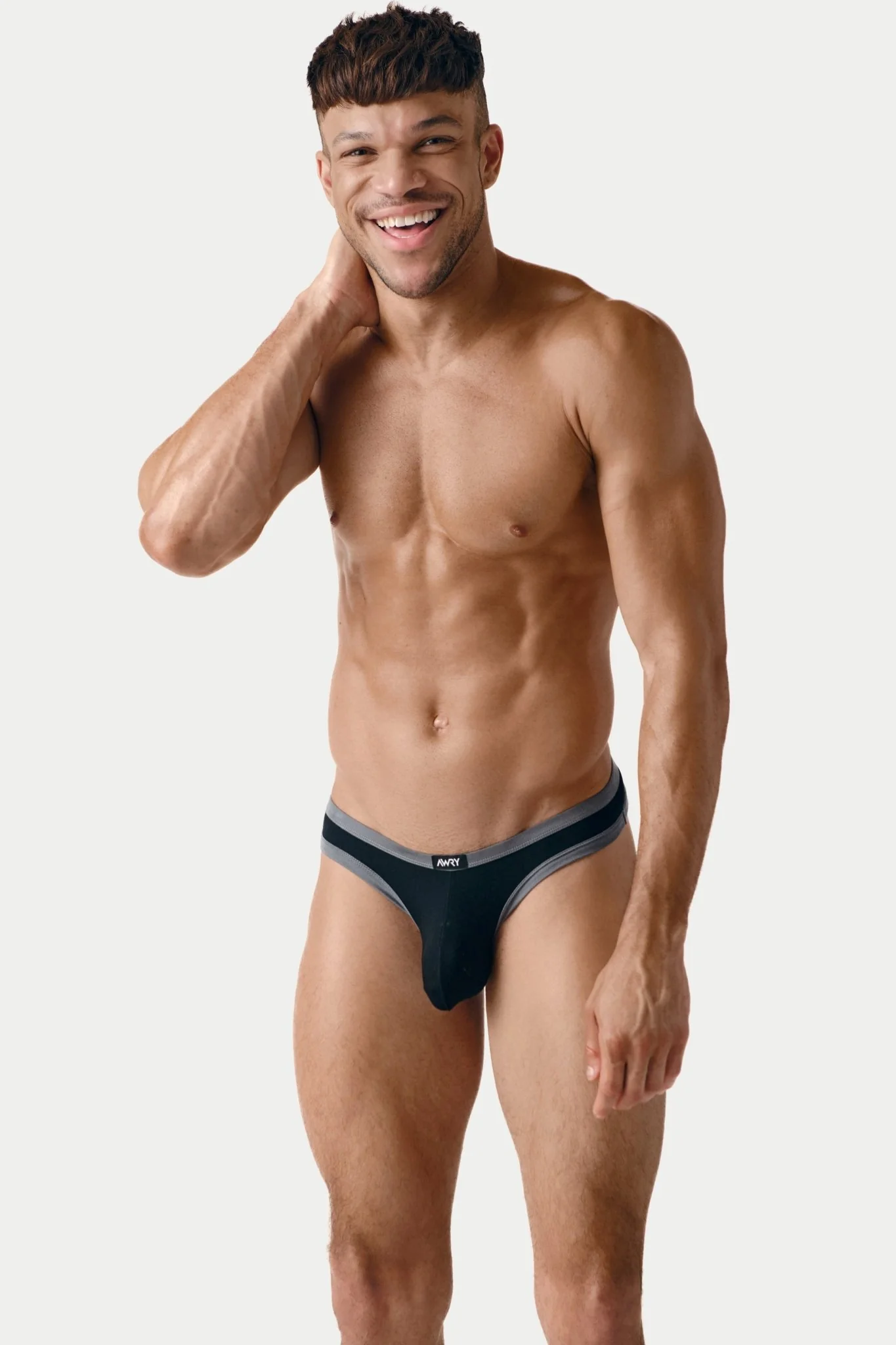 CONTRAST Thong - Black - Image 3