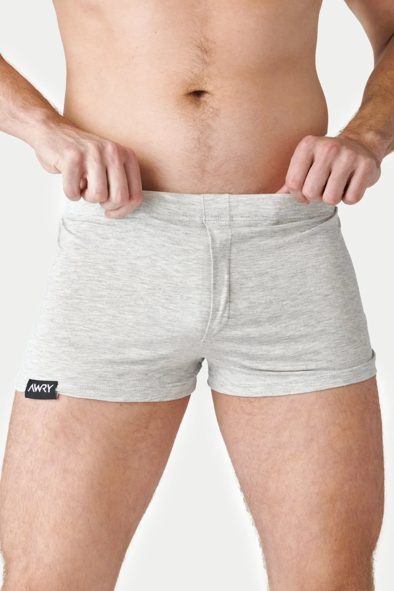 FUSION Jock Boxers - Heather Gray - Image 4