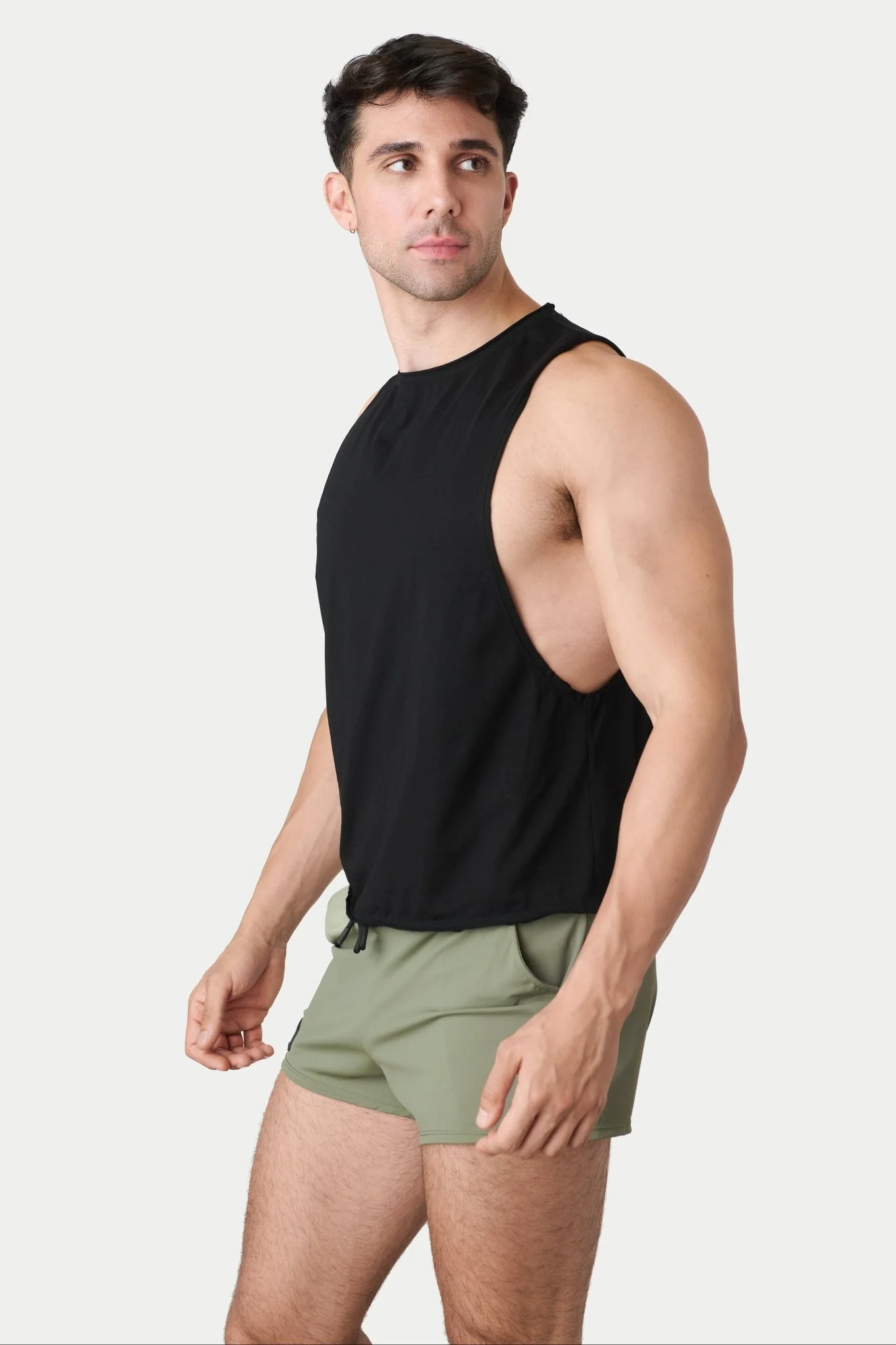 RAW Crop Tank - Black - Image 2