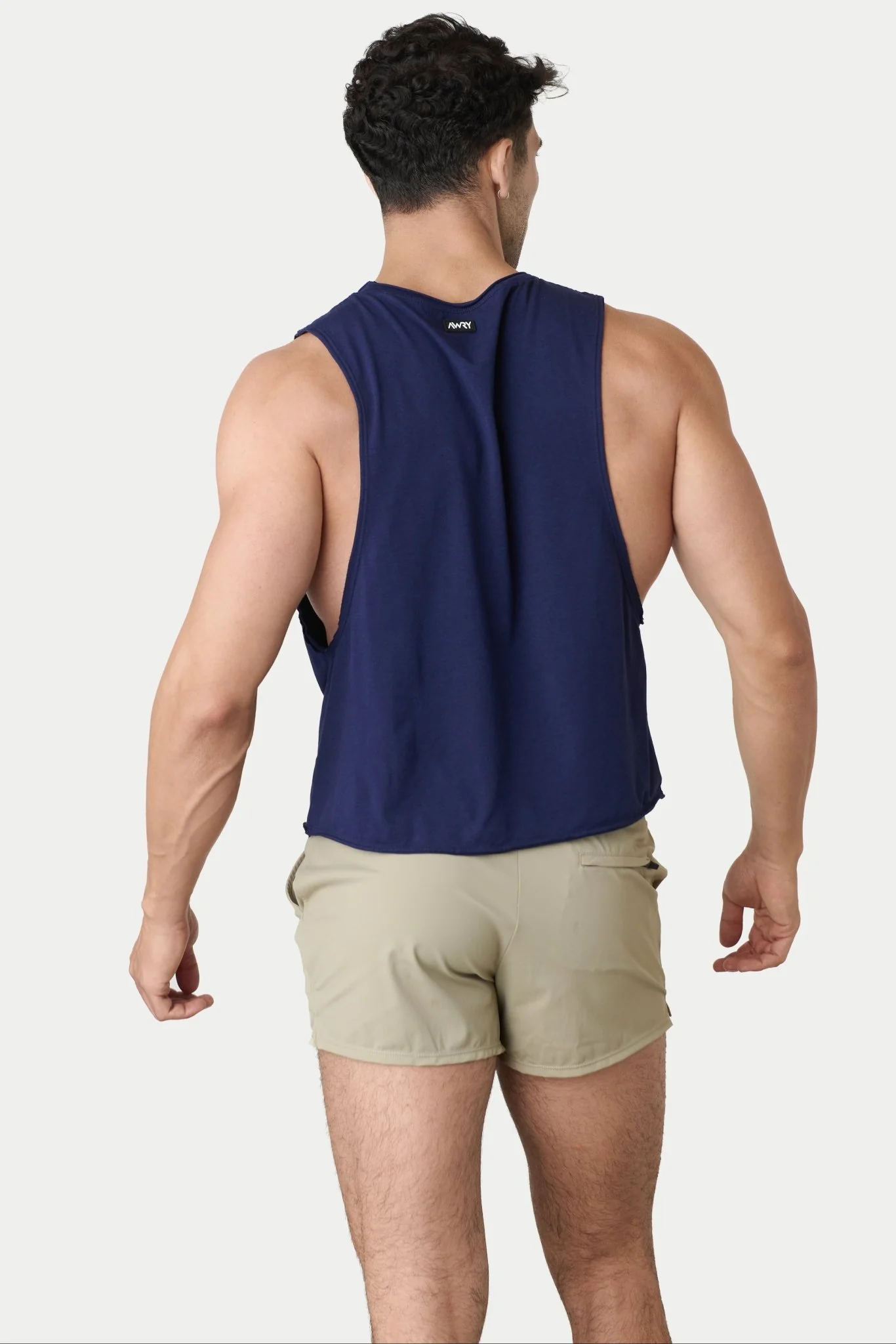 RAW Crop Tank - Navy - Image 4