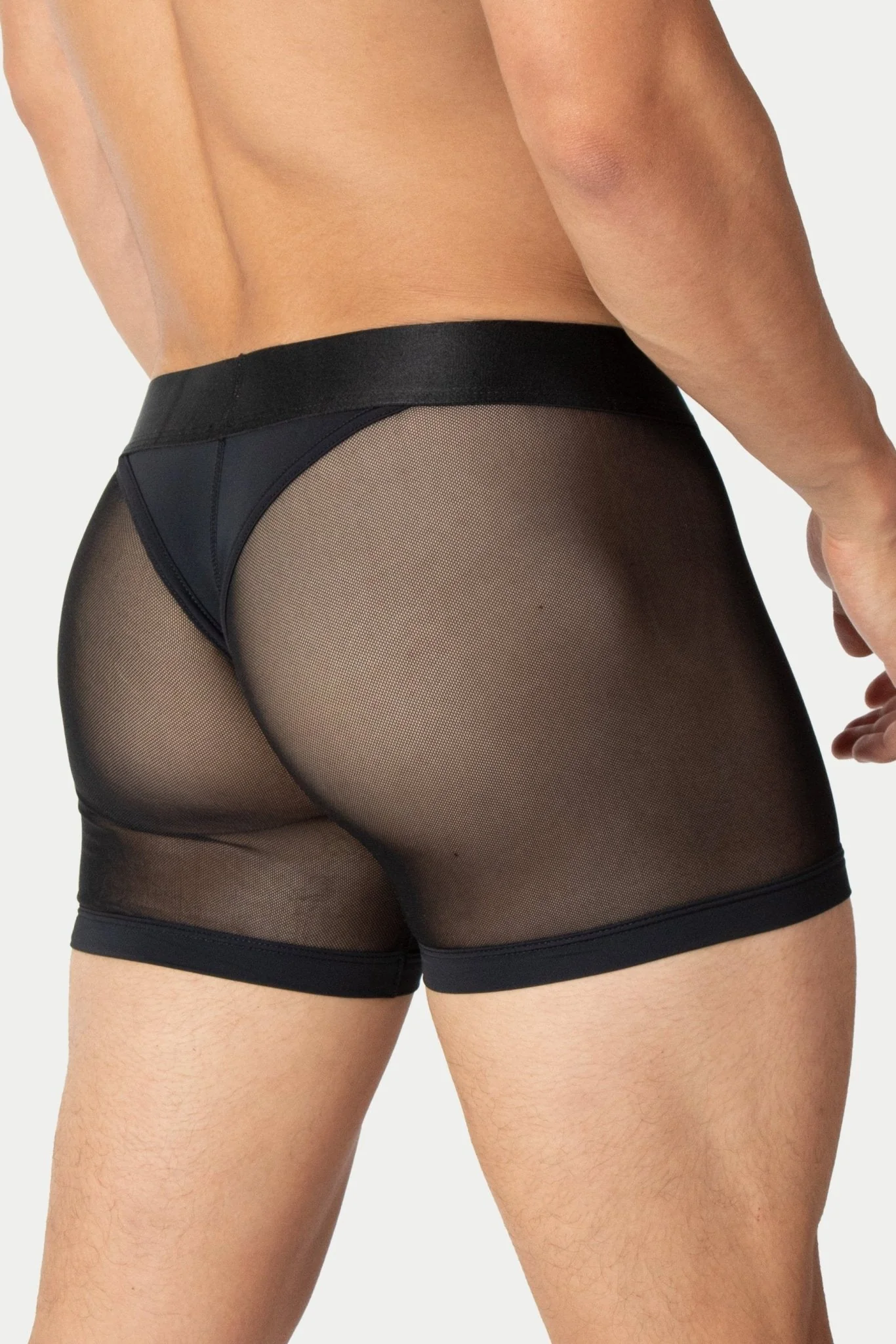 REVEAL Thong Trunks V2 - Black - Image 7