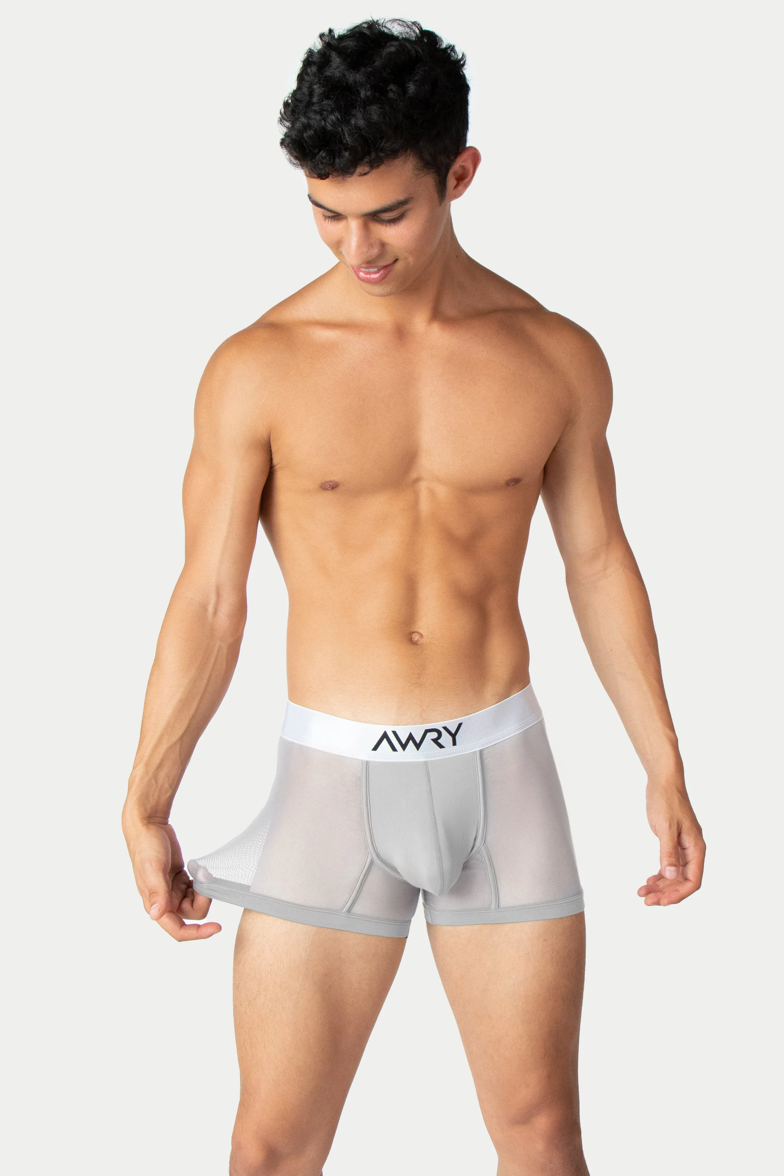 REVEAL Thong Trunks V2 - Silver - Image 4