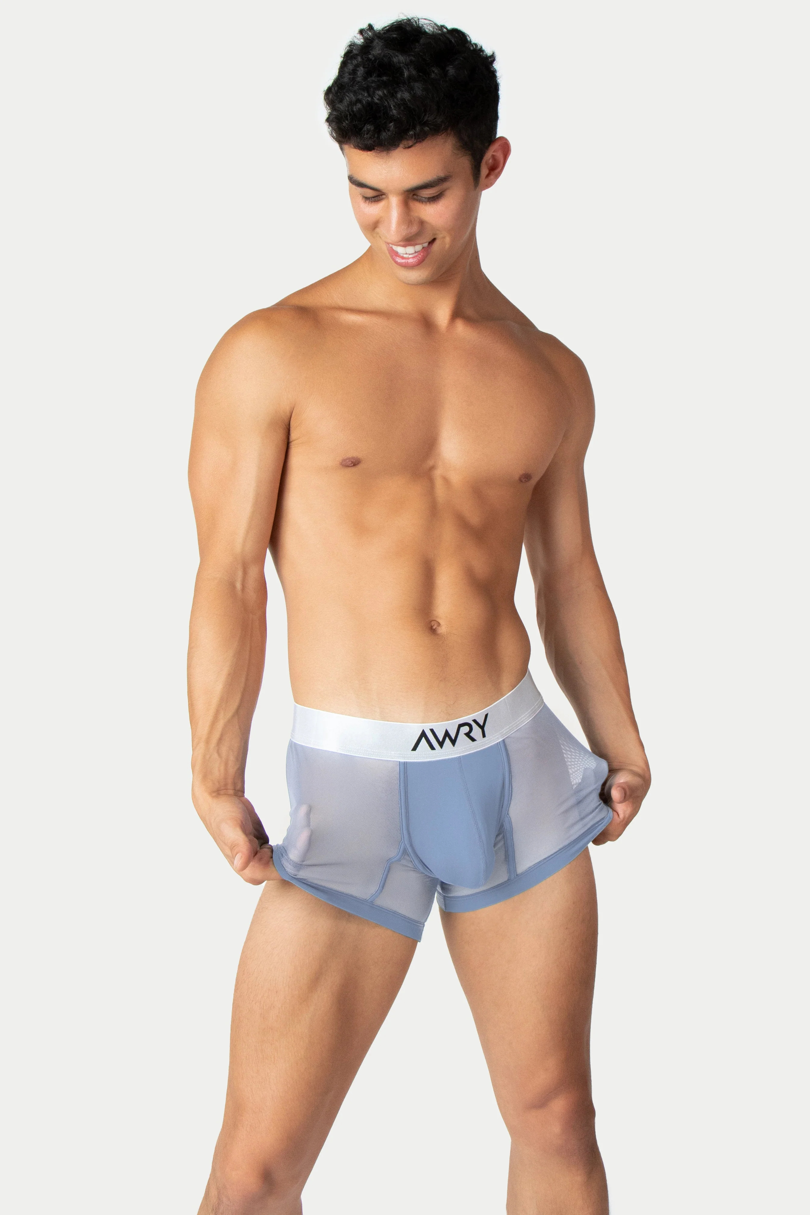 REVEAL Thong Trunks V2 - Steel Blue - Image 4