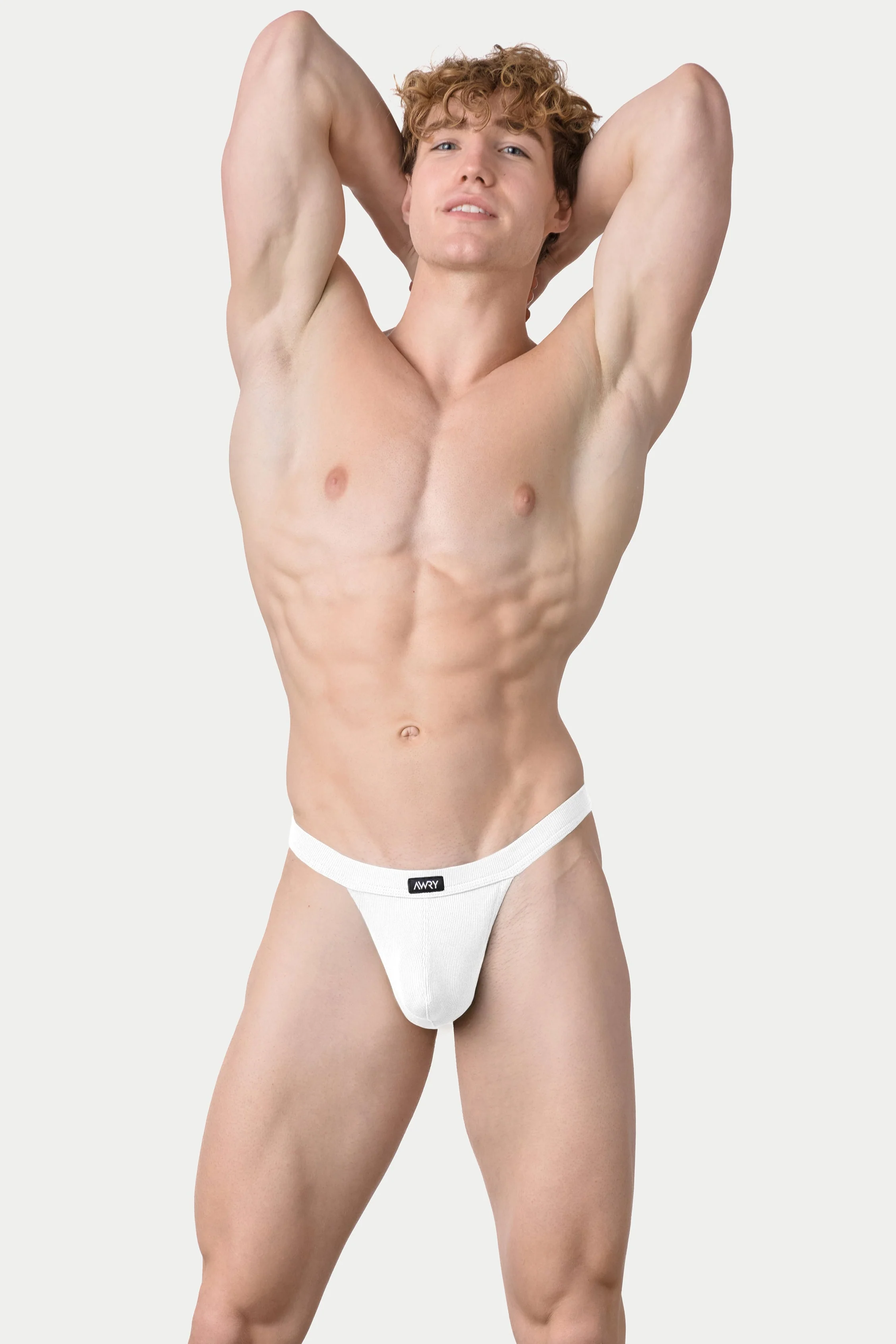 RIBBED Thong - White - Image 3