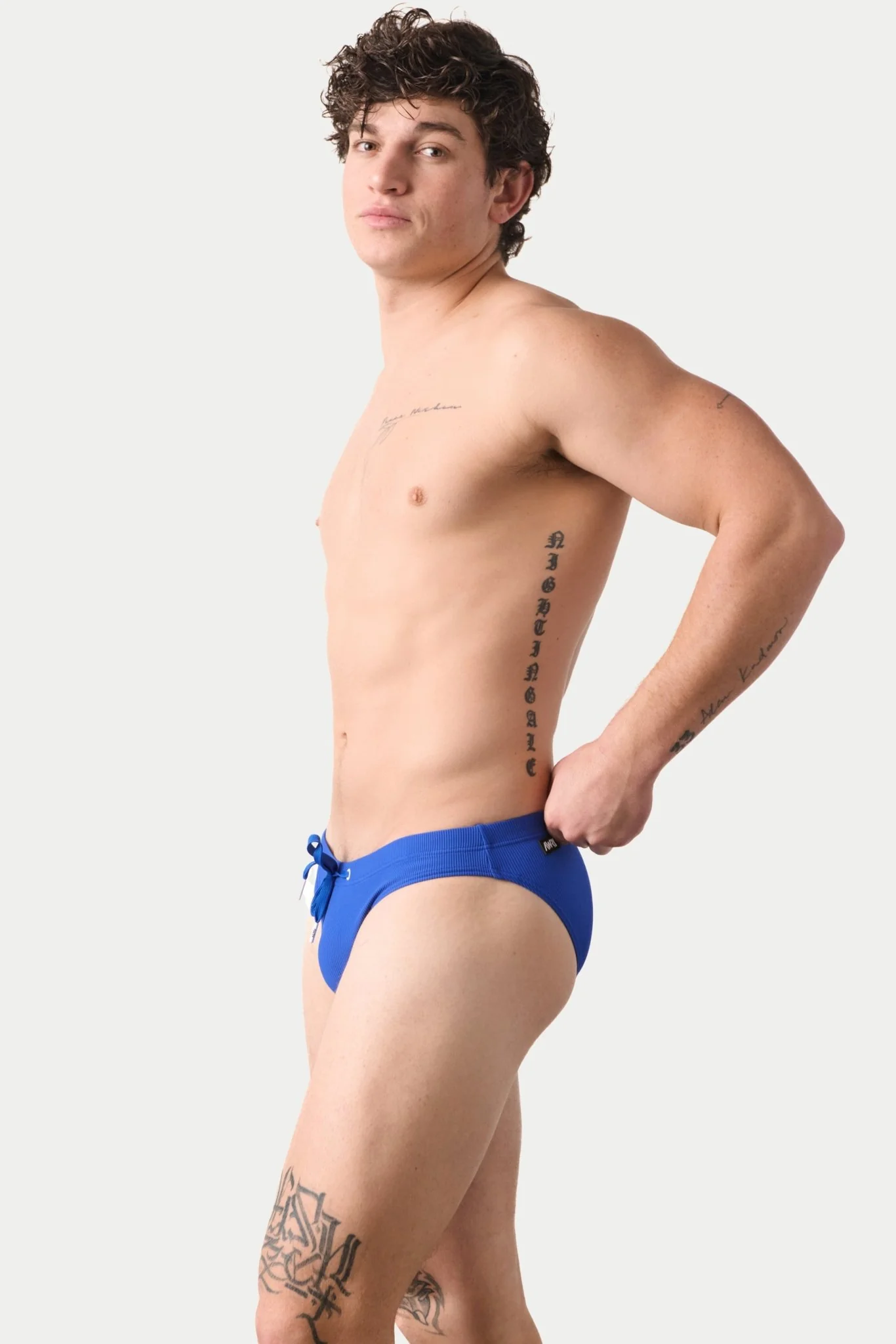 SURGE Swim Briefs - Blue - Image 3