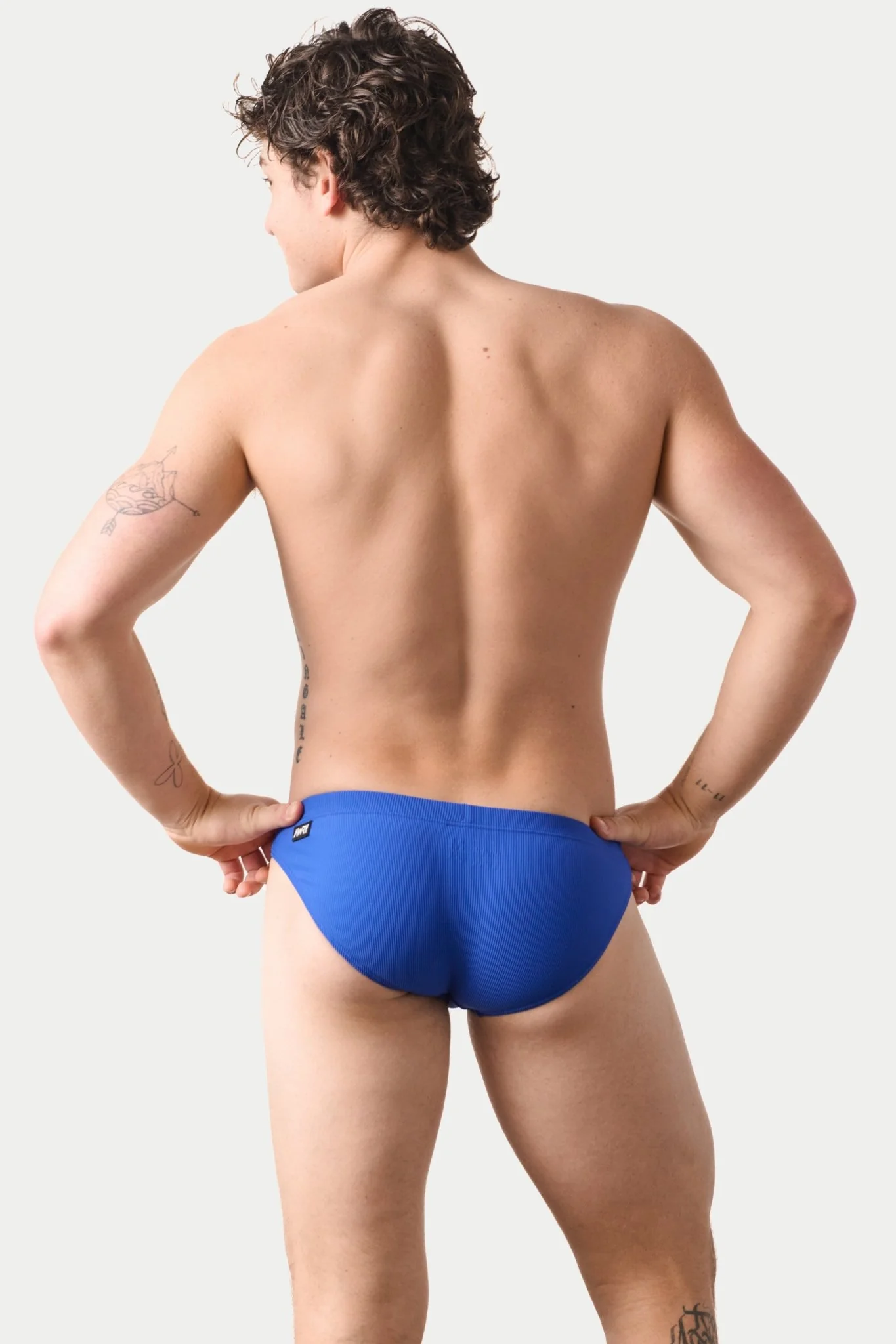 SURGE Swim Briefs - Blue - Image 4