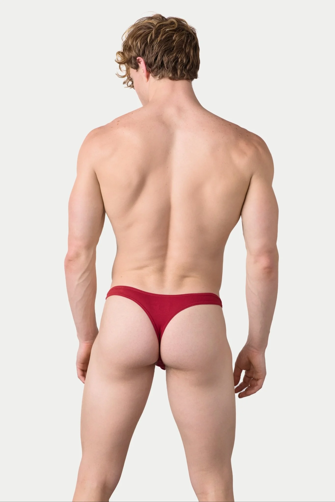 TEASE Thong - Maroon - Image 3