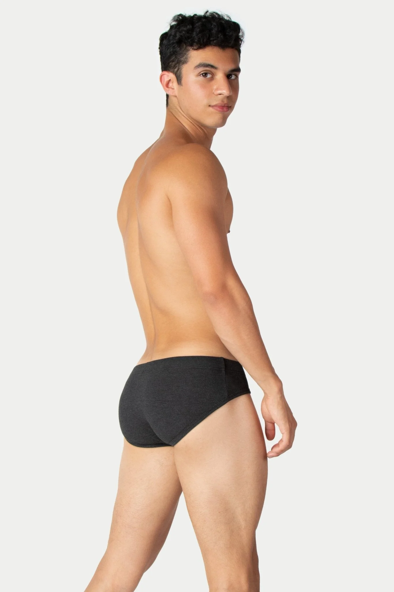 TEXTURE Briefs - Black - Image 3