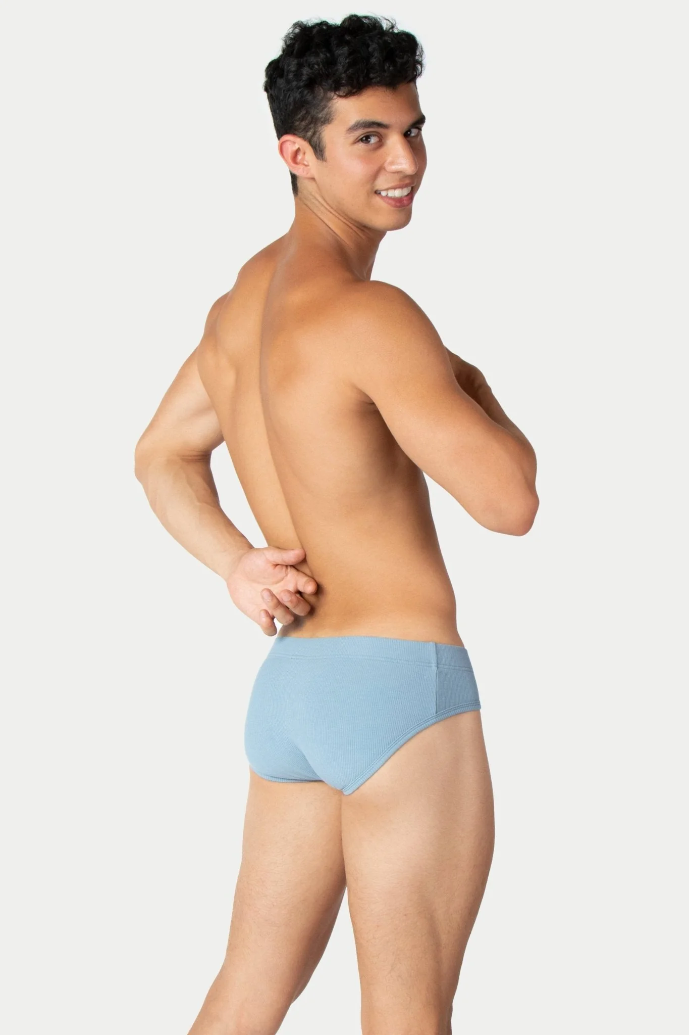 TEXTURE Briefs - Soft Blue - Image 5