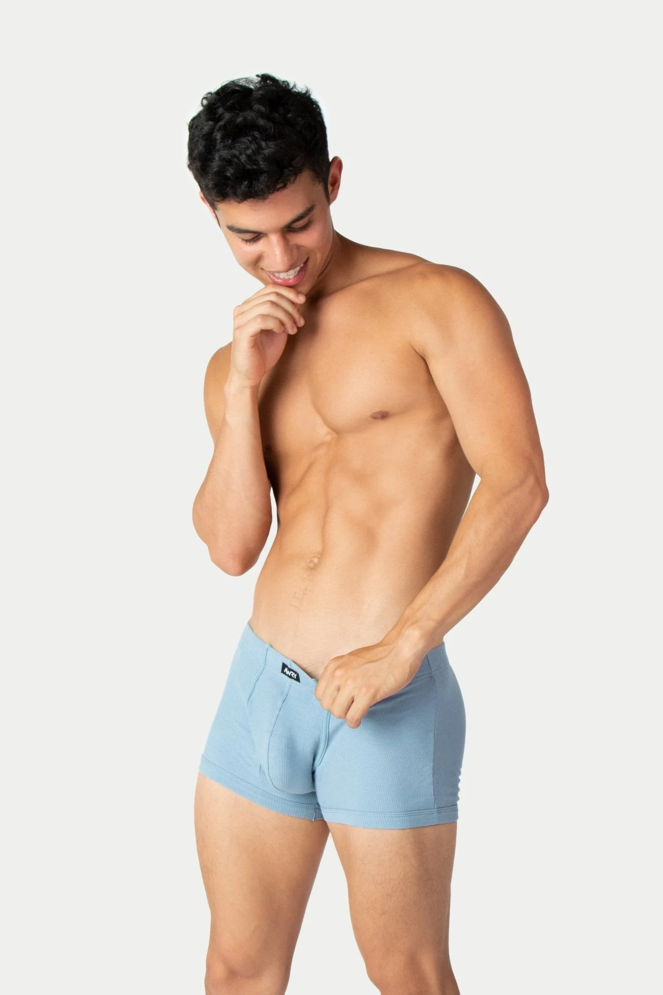 TEXTURE Trunks - Soft Blue - Image 5