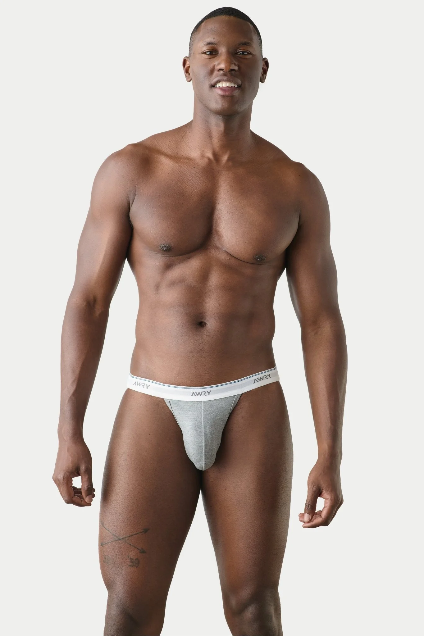 THROWBACK Jockstrap - Heather Gray - Image 2