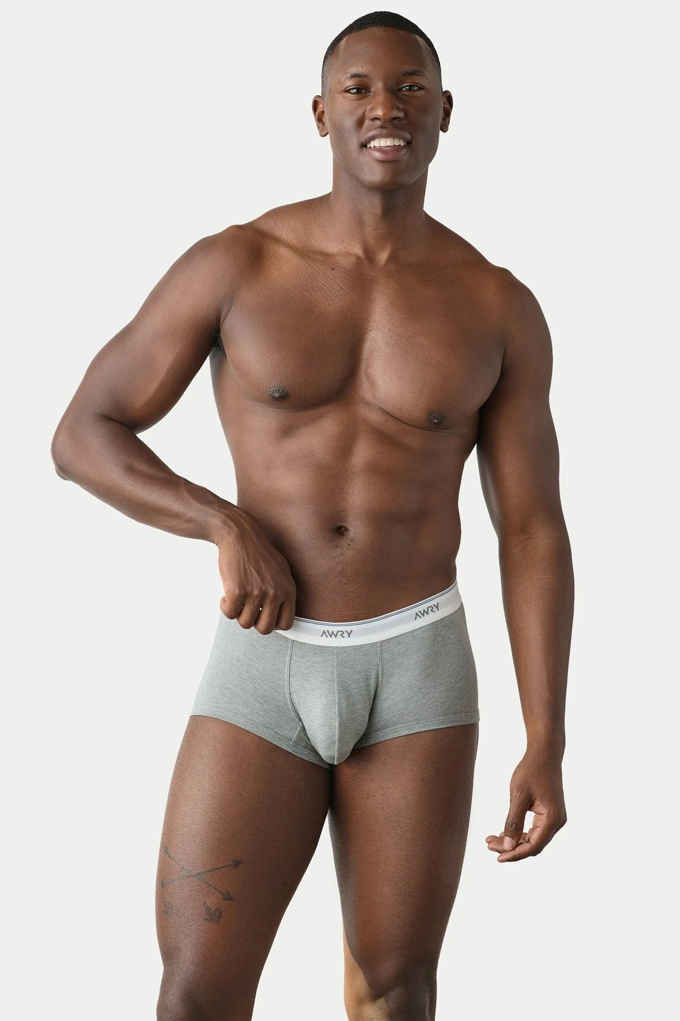 THROWBACK Trunks - Heather Gray - Image 2