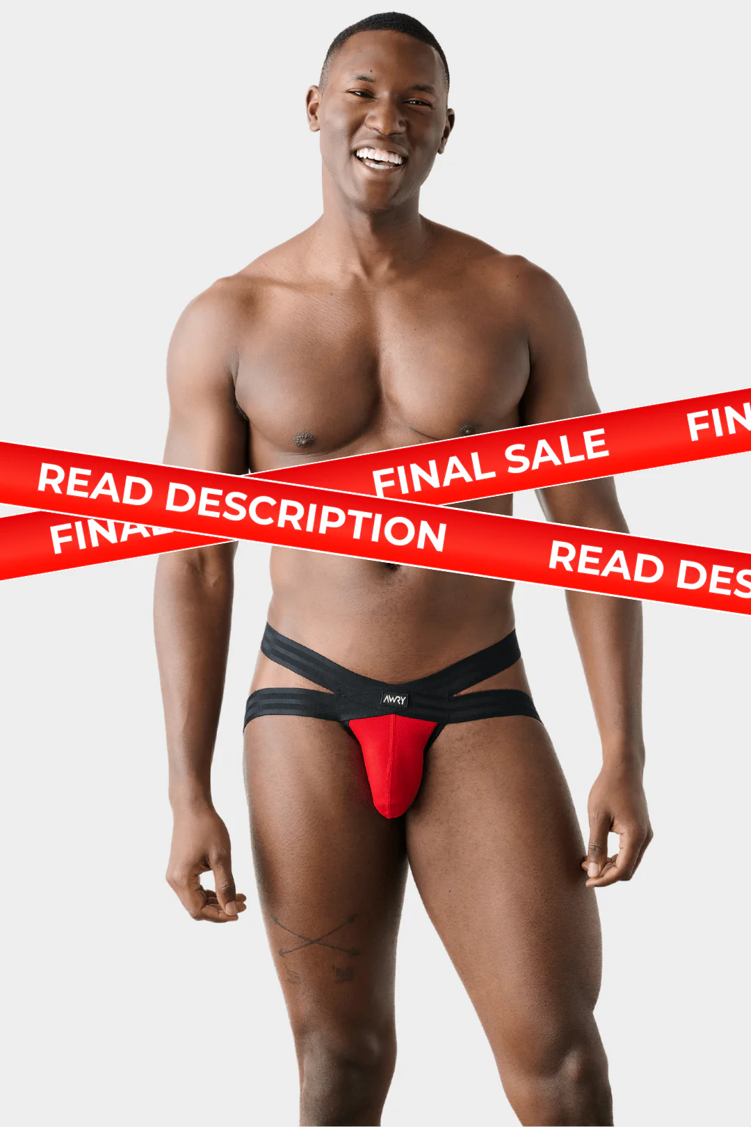 "Oops" X Jockstrap - Red